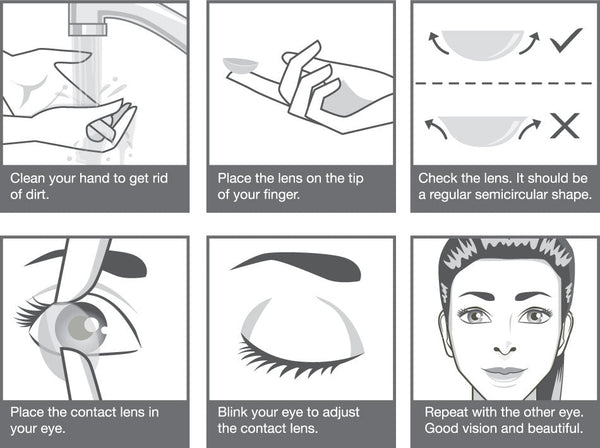 Bella Contour Collection - Hazel Contact Lenses by Bella