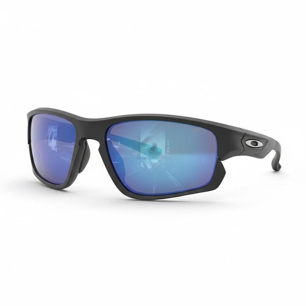 Oakley Velocity Sport Sunglasses Matte Black Blue