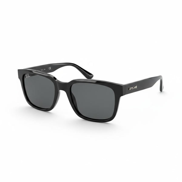 RayBan RB4391D Square Sunglasses Black Grey