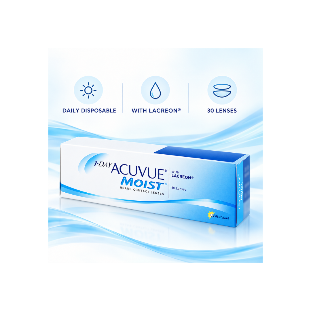 Acuvue 1-Day Moist - Pack of 30