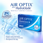 AIR OPTIX® plus HydraGlyde® Monthly Contact Lenses
