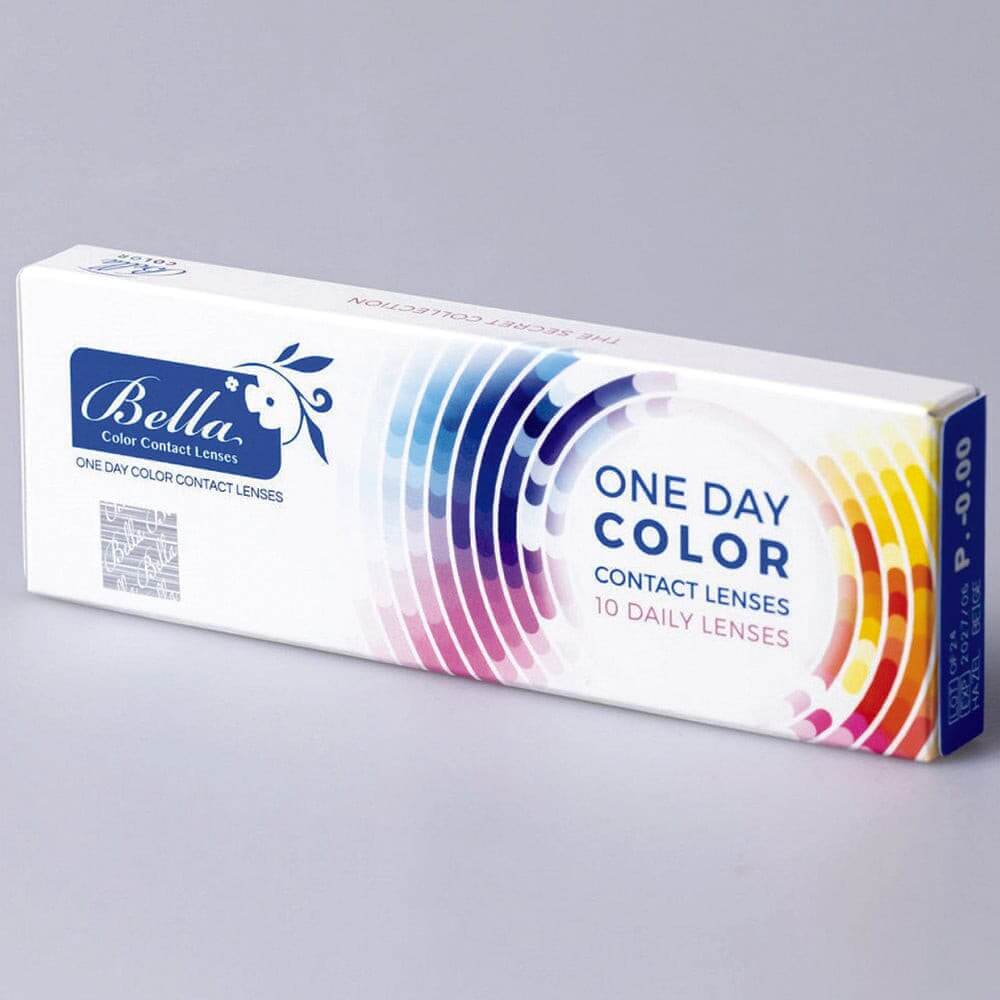 Bella One Day Collection - Ash Brown Contact Lenses by Bella
