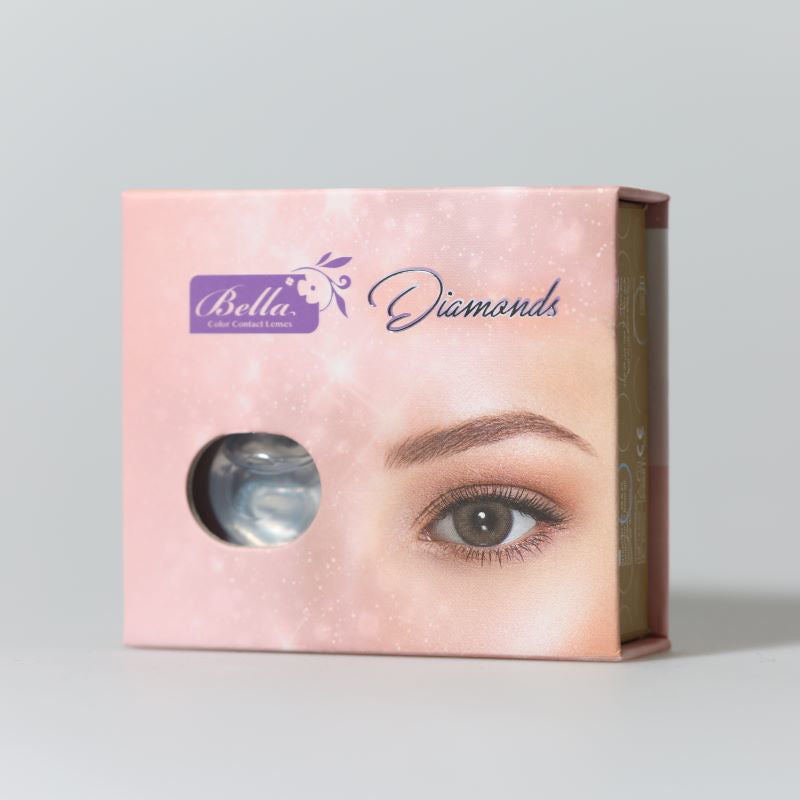 Bella Glow Collection - Diamond Brown Contact Lenses by Bella