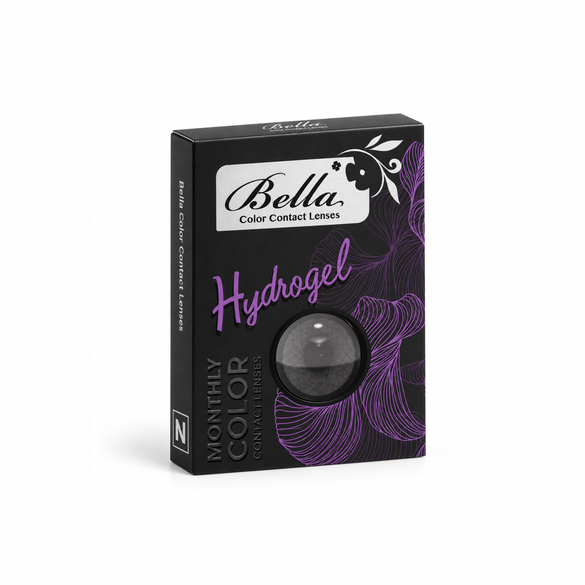 Bella Contour Collection - Gray Contact Lenses by Bella