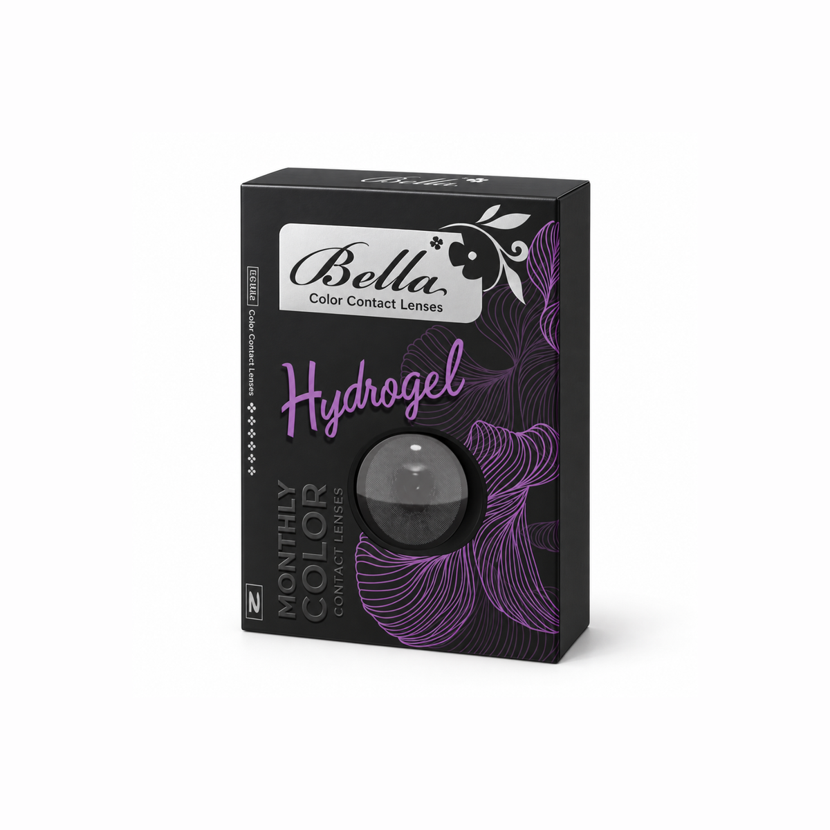 Bella Contour Collection - Gray Contact Lenses by Bella