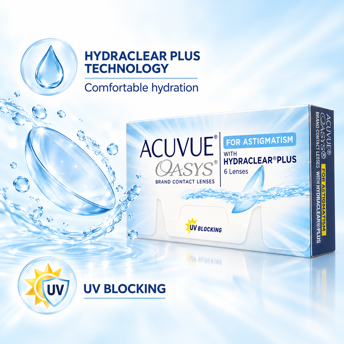 Acuvue Oasys for Astigmatism - Pack of 6