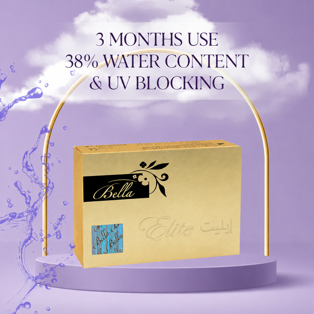 Bella Diamond Collection - Green Olive Contact Lenses by Bella