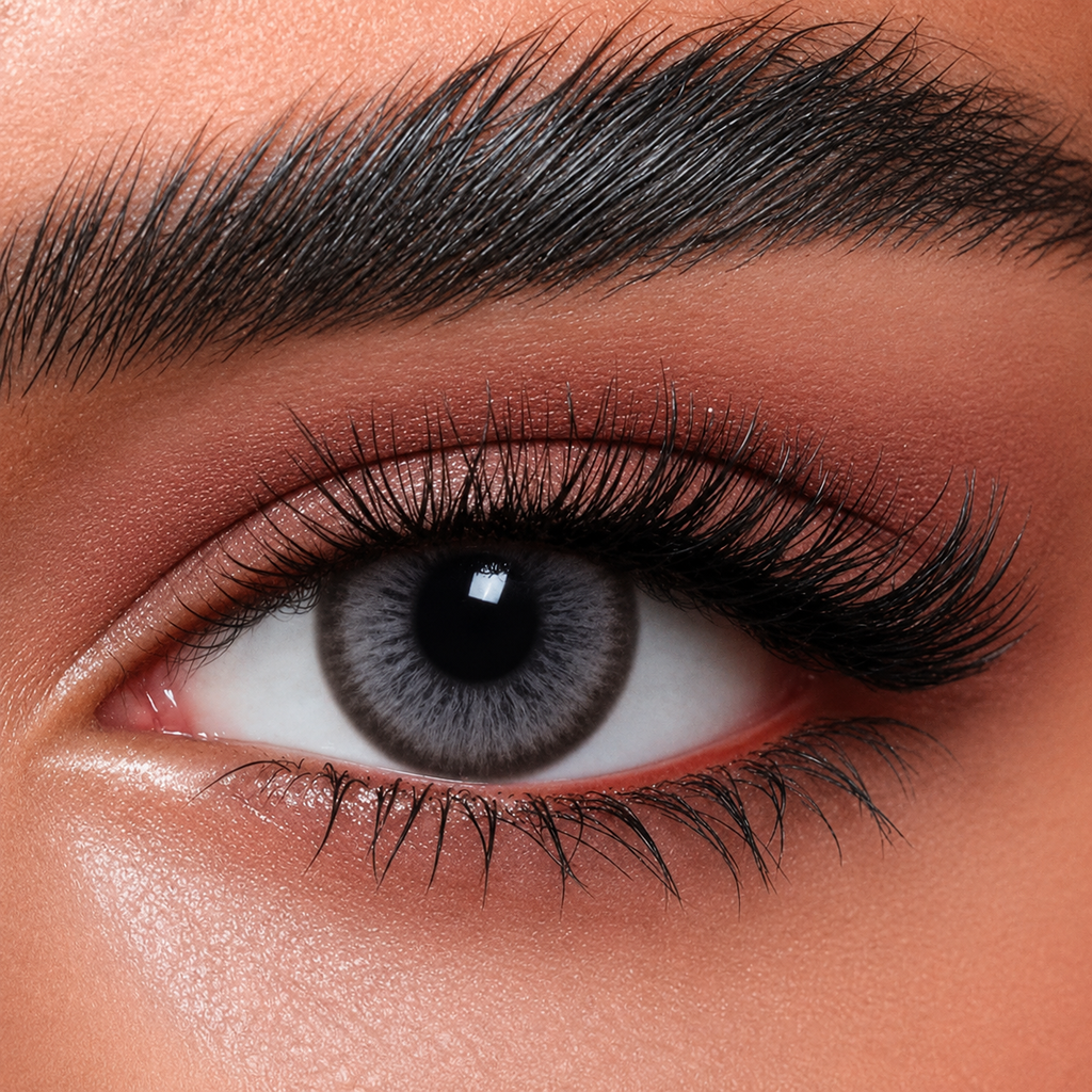 Bella Diamond Collection - Glitter Gray Contact Lenses by Bella