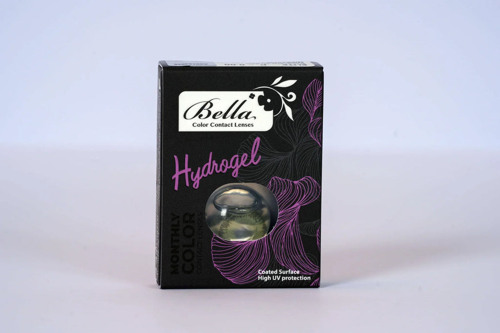 Bella Diamond Collection - Gray Beige Contact Lenses by Bella