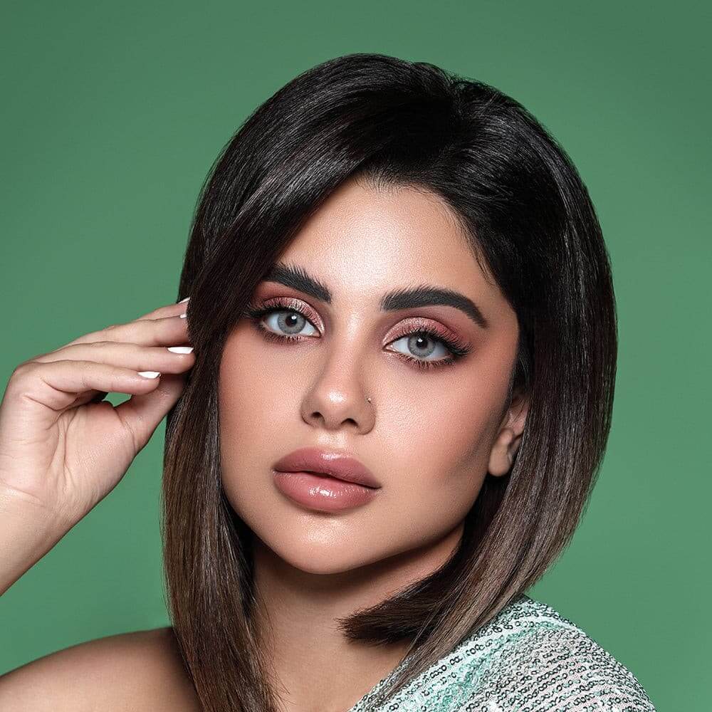 Bella Diamond Collection - Gray Olive Contact Lenses by Bella