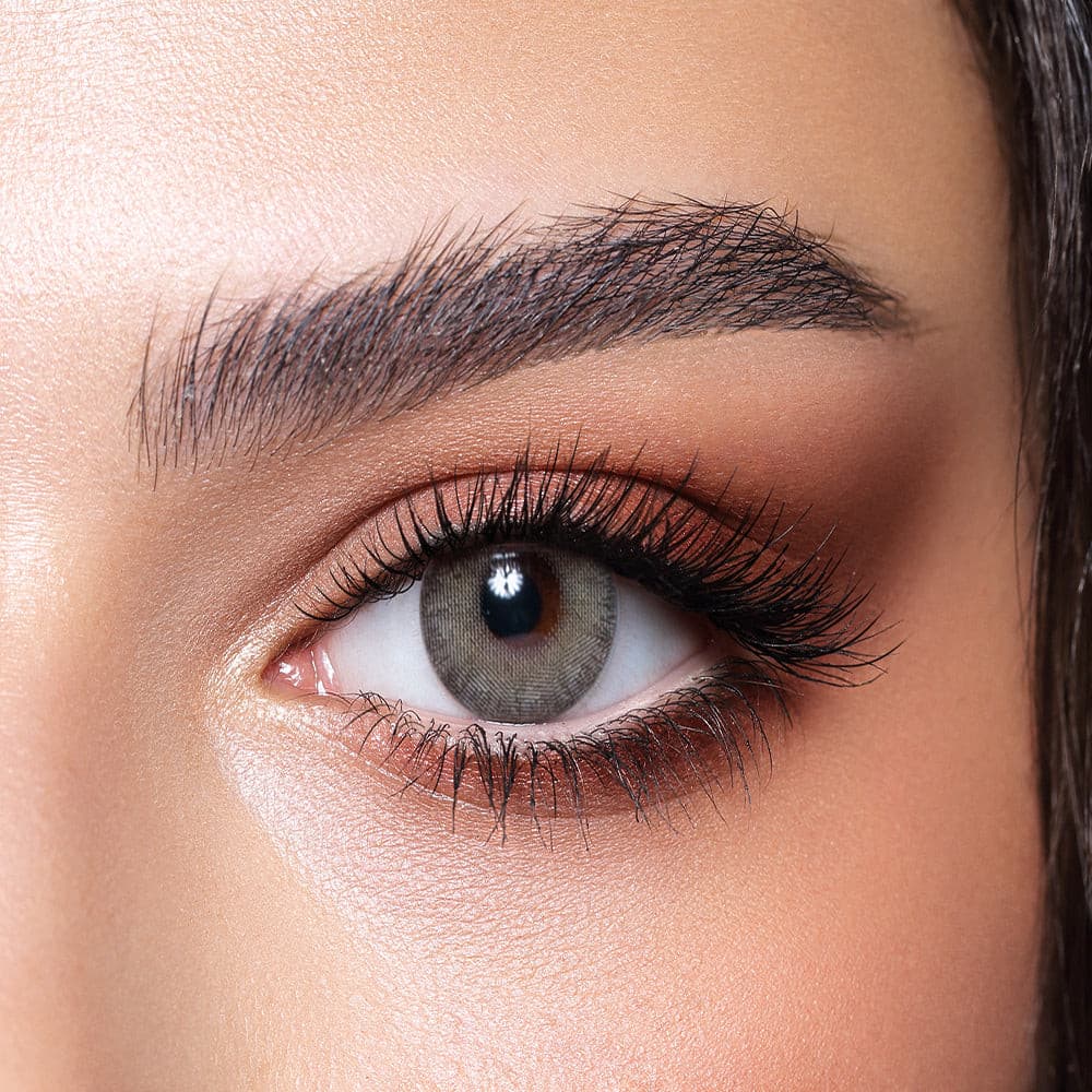 Bella Diamond Collection - Gray Olive Contact Lenses by Bella
