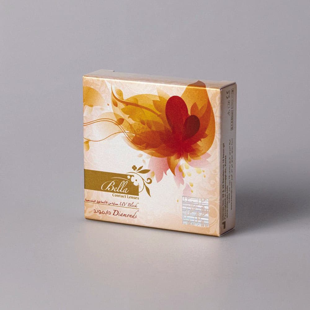 Bella Diamond Collection - Gray Green Contact Lenses by Bella