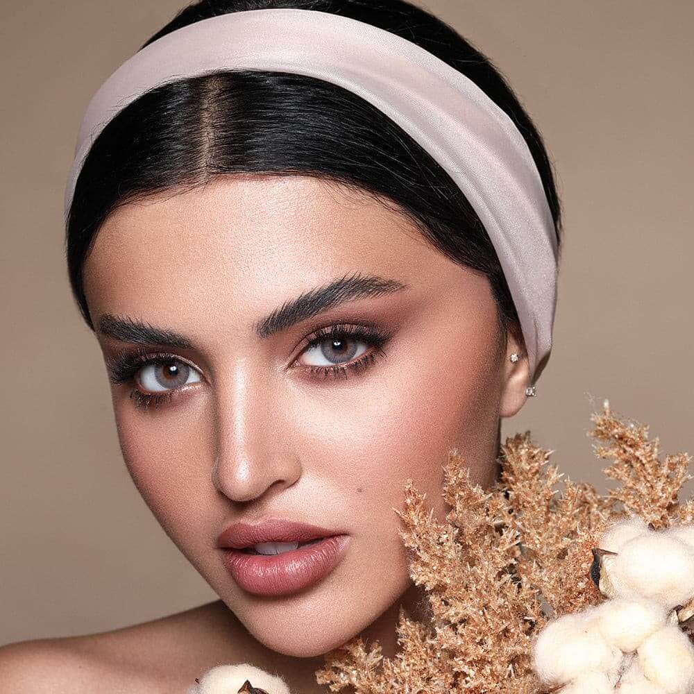 Bella Diamond Collection - Gray Beige Contact Lenses by Bella