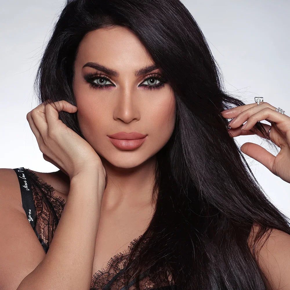 Bella Glow Collection - Husky Gray Green Contact Lenses by Bella