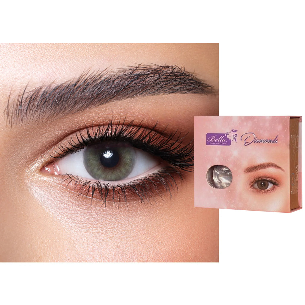 Bella Glow Collection - Jade Green Contact Lenses by Bella