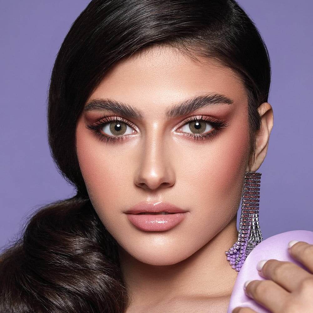 Bella Diamond Collection - Matt Olive Contact Lenses by Bella