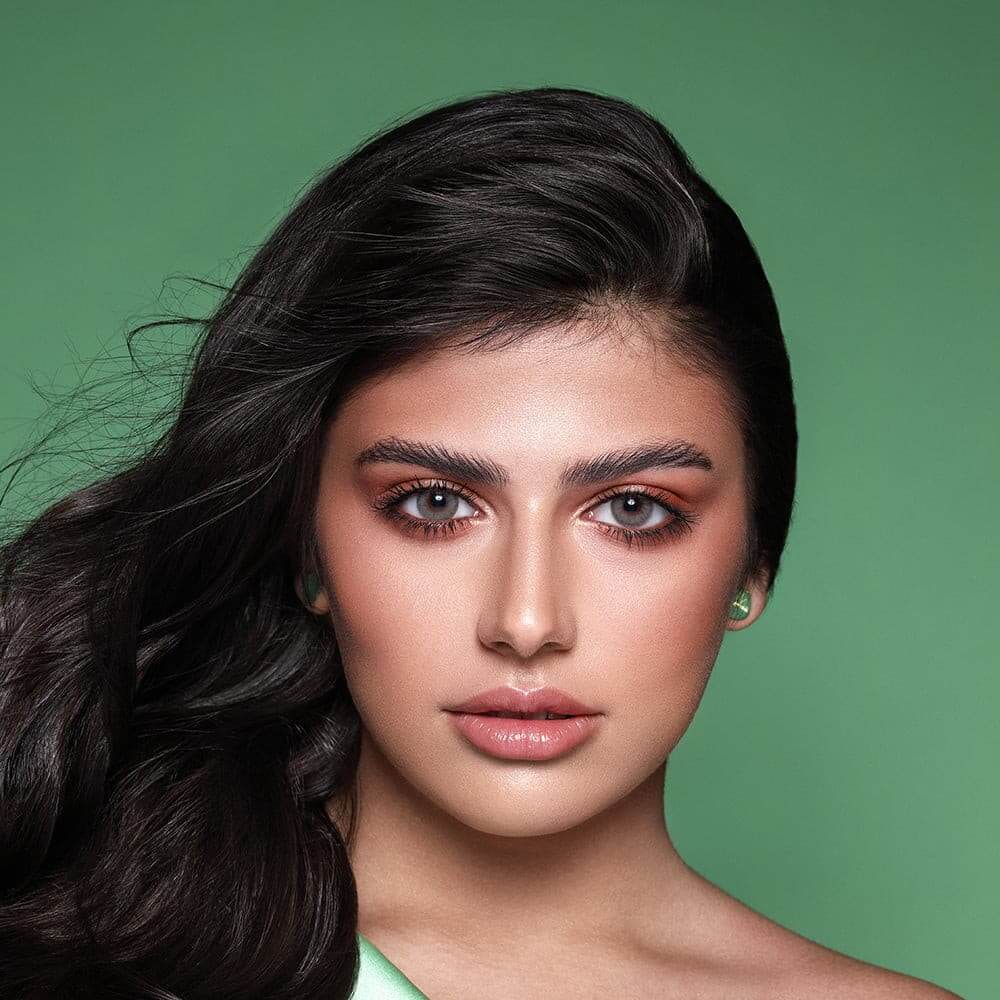 Bella Diamond Collection - Mint Gray Contact Lenses by Bella