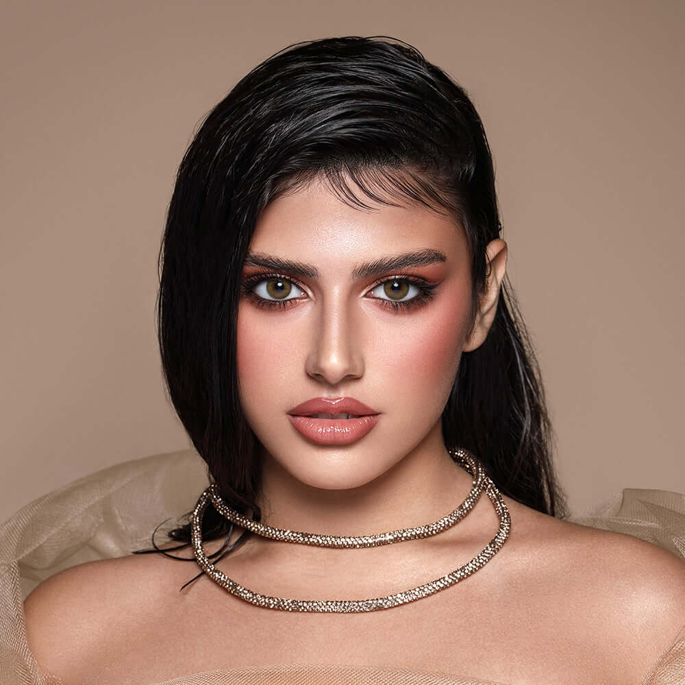 Bella Diamond Collection - Silky Gold Contact Lenses by Bella