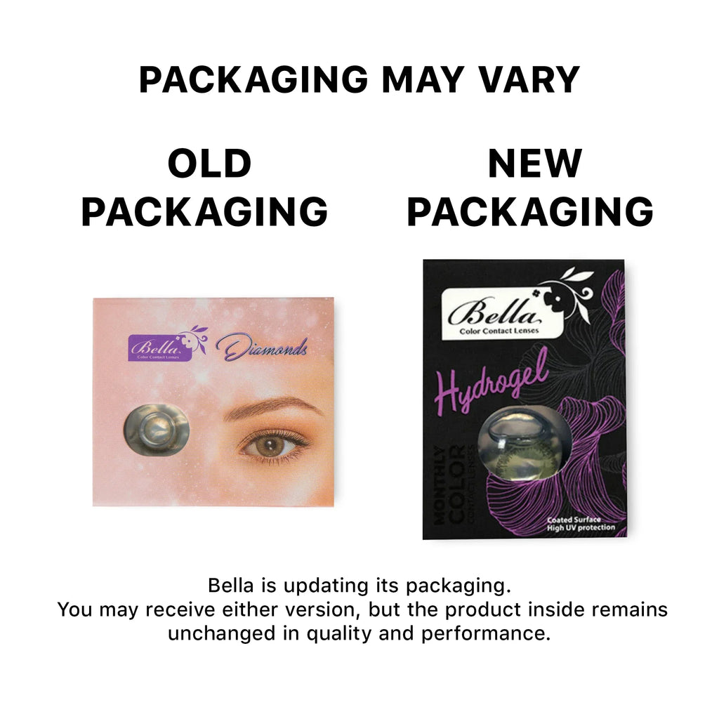 Bella New Diamond Collection - Silver Mist Contact Lenses by Bella