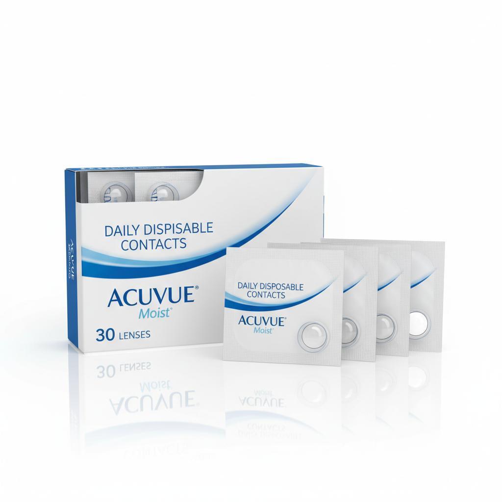 Acuvue Moist 1Day Contact Lenses