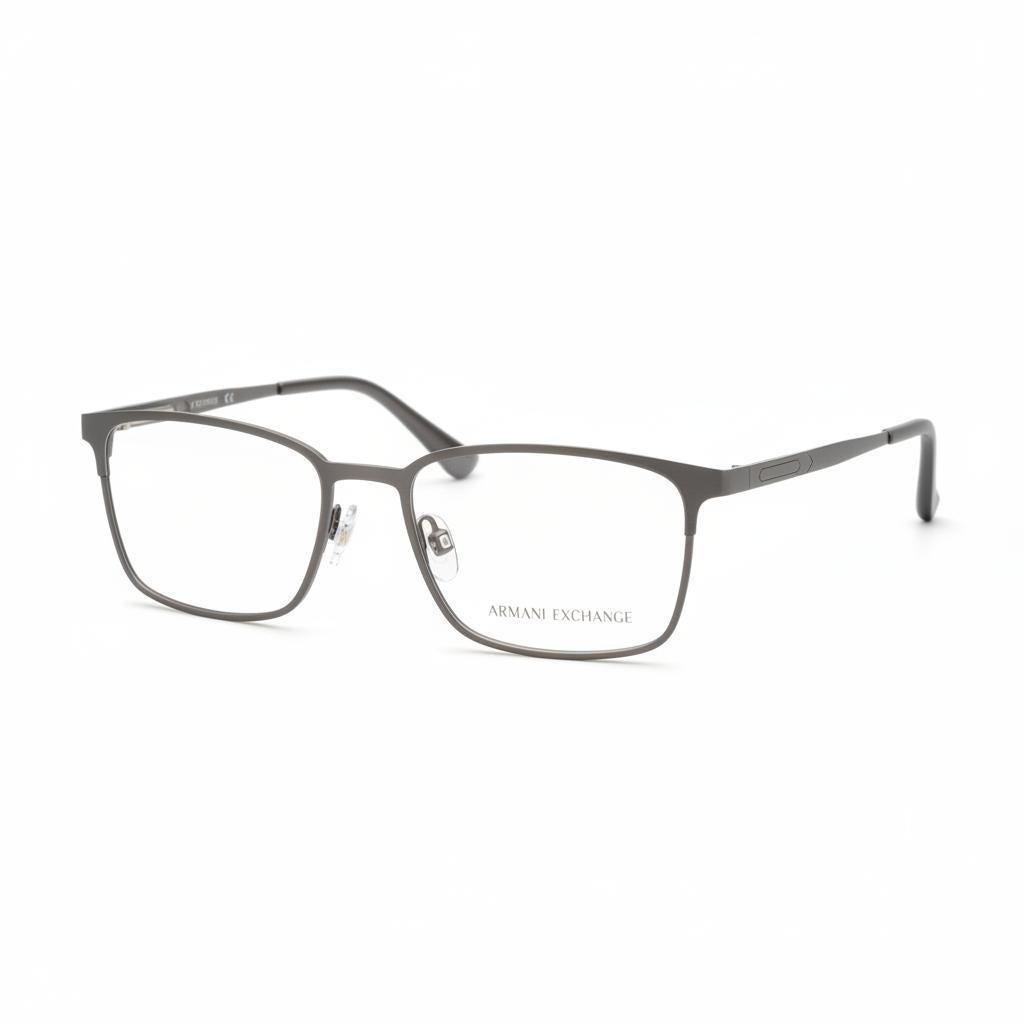 Armani Exchange Urban Rectangle Eyeglasses Gunmetal