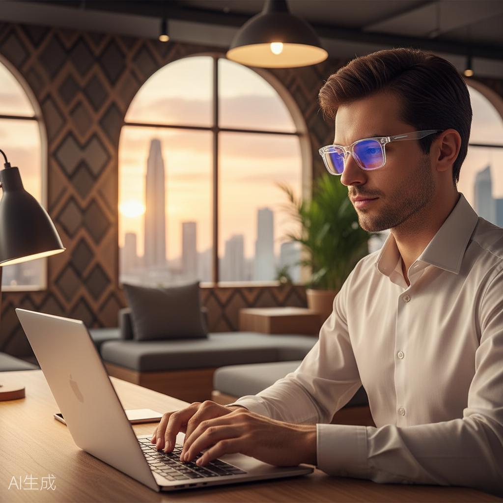 Blue Light Protection Glasses Transparent