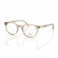 Burberry Heritage Round Eyeglasses Beige