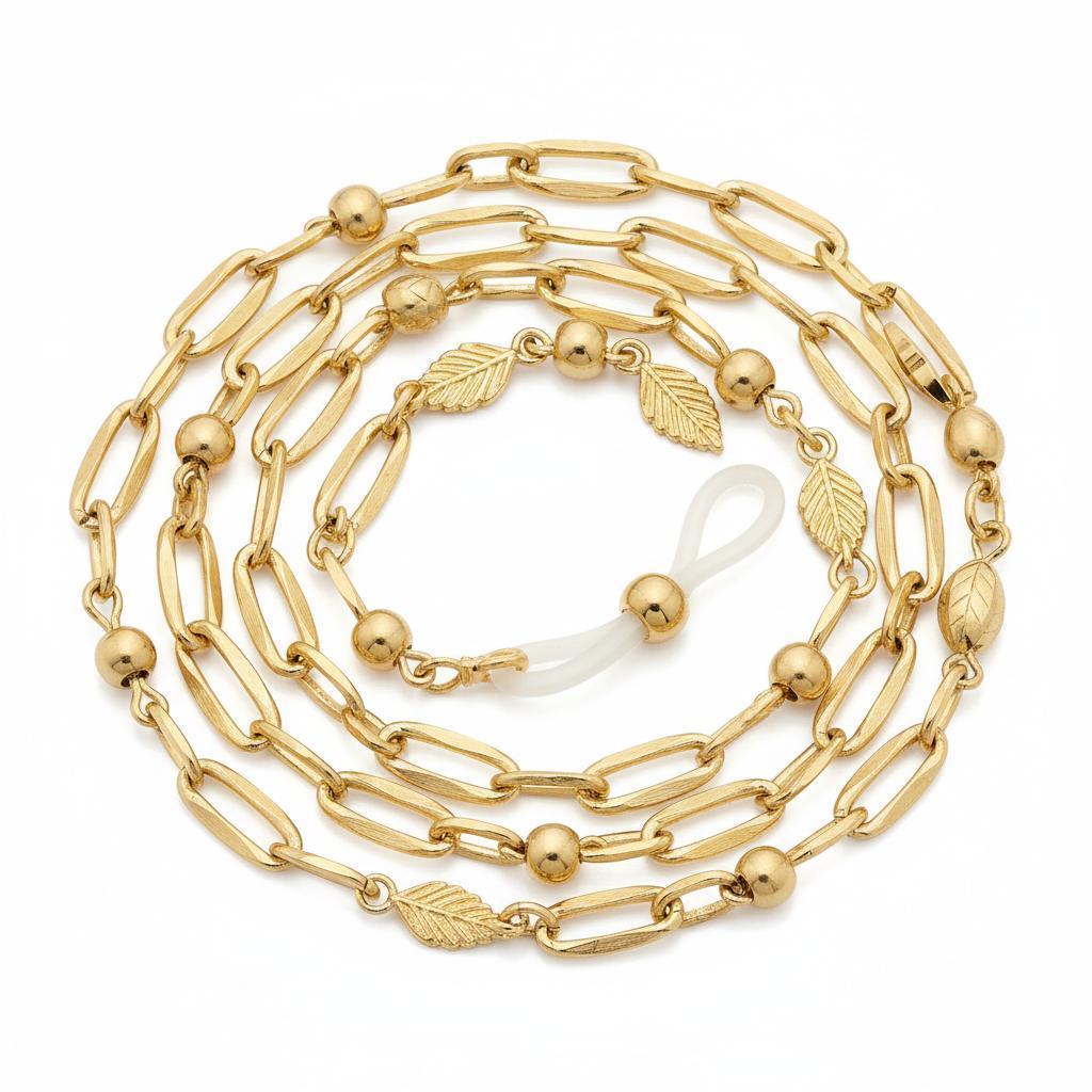 Gold Eyewear Chain Luxury