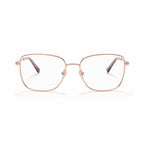 Michael Kors Nova Oversized Eyeglasses Rose Gold