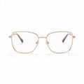 Michael Kors Nova Oversized Eyeglasses Rose Gold