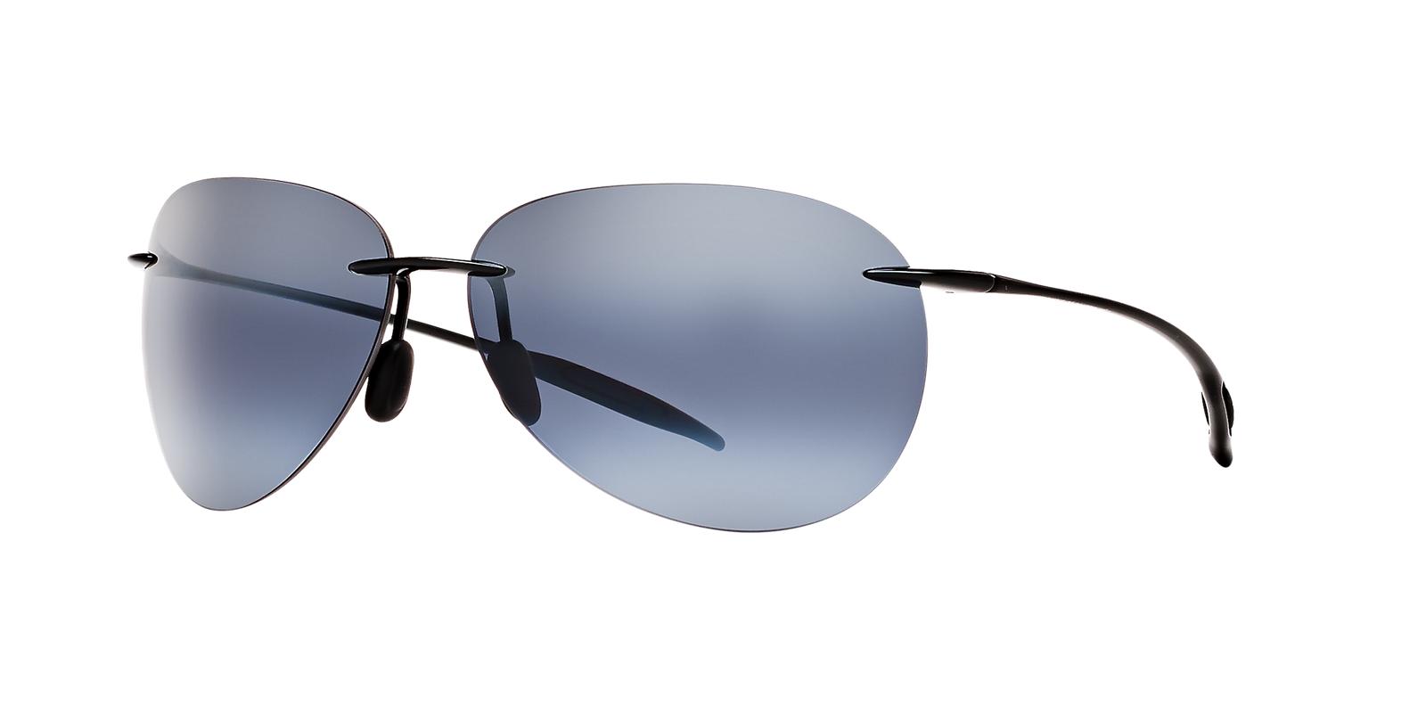 Maui Jim Sugar Beach MJ421-02 Polarized Sunglasses | Gloss Black