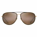 Maui Jim Fair Winds H554-16M Polarized Aviator Sunglasses | HCL Bronze