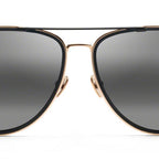 Maui Jim Fair Winds H554-16M Polarized Aviator Sunglasses | HCL Bronze