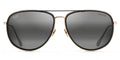 Maui Jim Fair Winds H554-16M Polarized Aviator Sunglasses | HCL Bronze