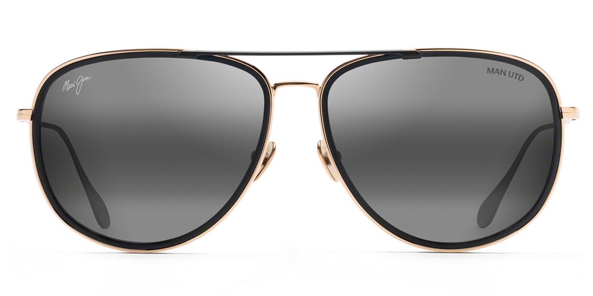 Maui Jim Fair Winds H554-16M Polarized Aviator Sunglasses | HCL Bronze