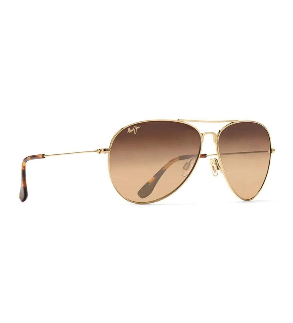 Maui Jim Fair Winds H554-16M Polarized Aviator Sunglasses | HCL Bronze