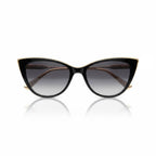Prada Milano Cat Eye Sunglasses Black Gold